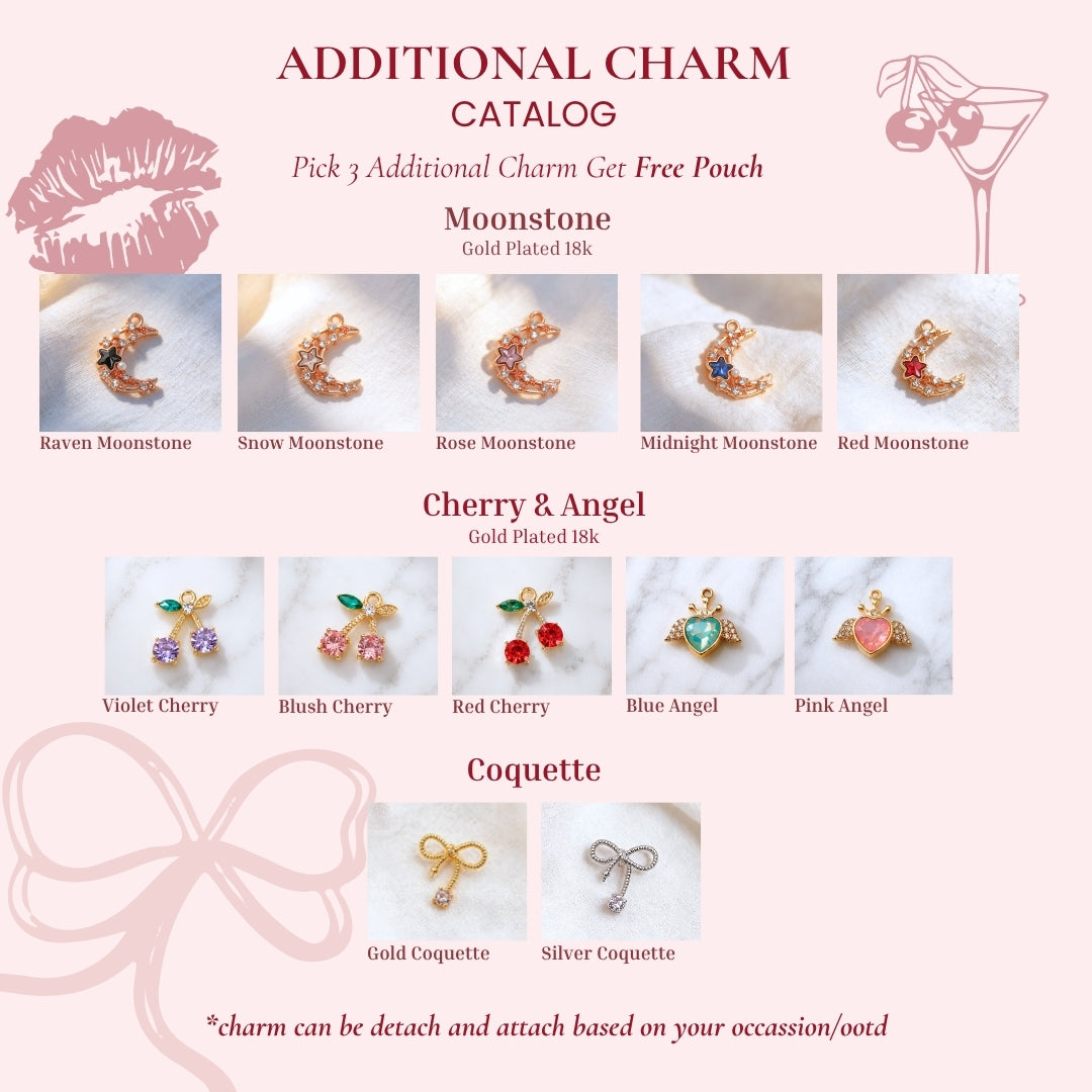 Marble Hair Claw with CHARM