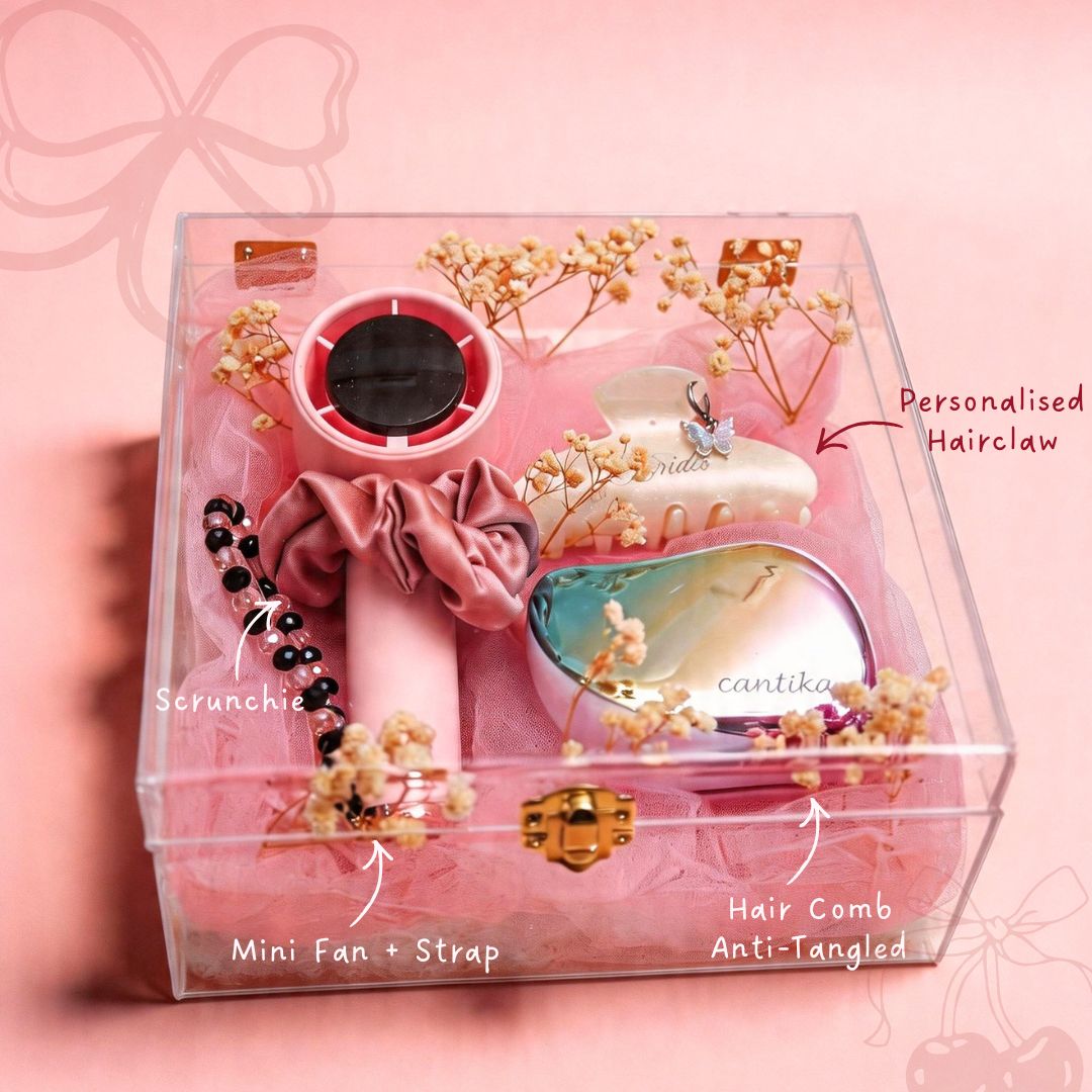 Mini Fan Princess Package Acrylic Box