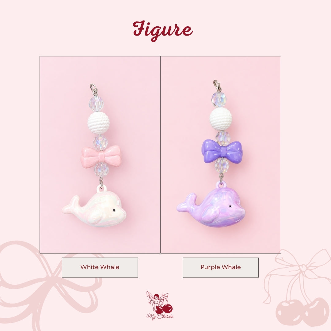 Mirror Shell Bag Charm