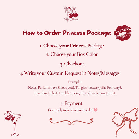 Mini Fan Princess Package