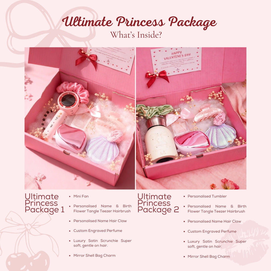 Mini Fan & Tumbler Ultimate Princess Package