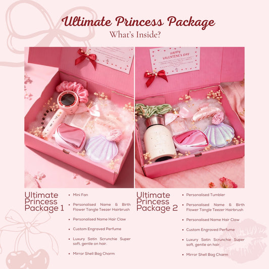 Mini Fan & Tumbler Ultimate Princess Package